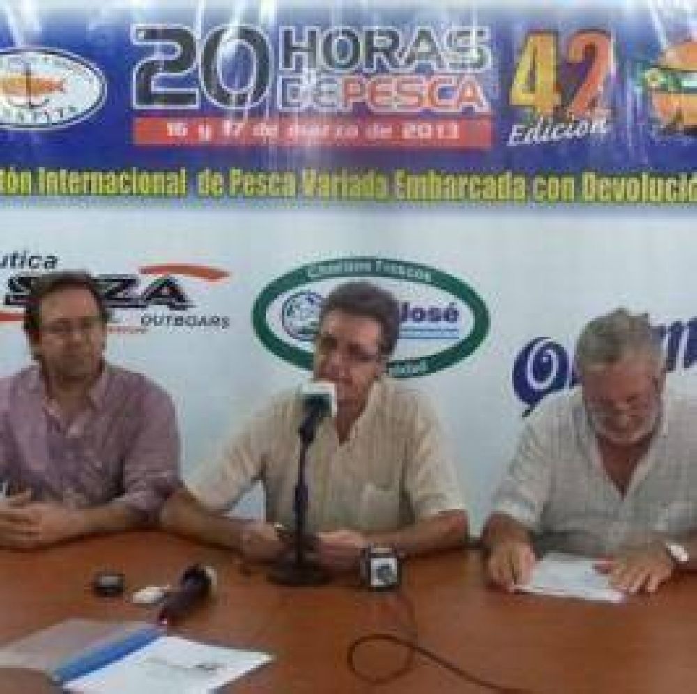 Lanzaron la 42� edici�n de "20 horas de Pesca"