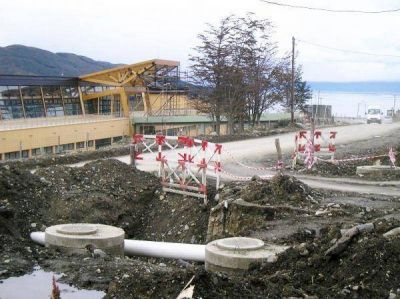 Inversi�n de 11 millones en Andorra: sigue el tendido de redes de agua y cloaca en Ushuaia 