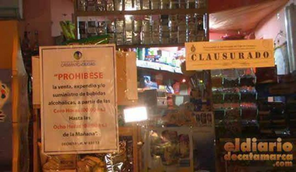 Clausuran 5 comercios por venta de alcohol