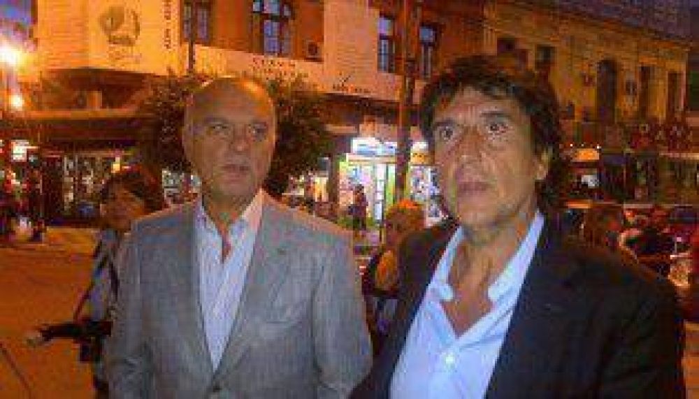 Melconian y Grindetti recorrieron Lan�s