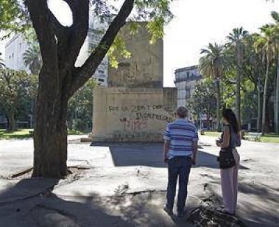 Parque Lezama: el abandono de un sitio con historia