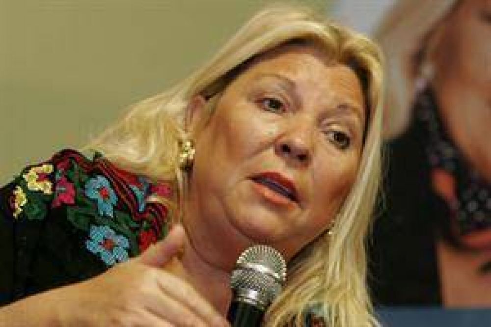 Carri�: "No se crean que Cristina ama a los pobres"