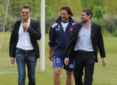 Tinelli est� contento por su nuevo cargo en San Lorenzo
