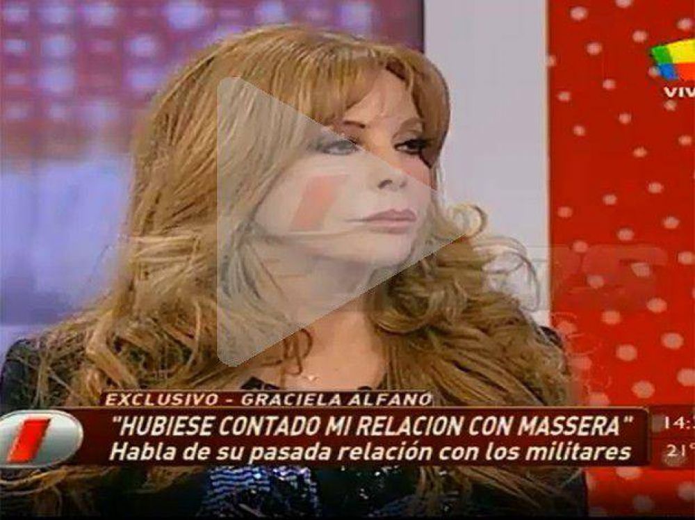 Graciela Alfano: �Pido disculpa a los familiares de los desaparecidos�