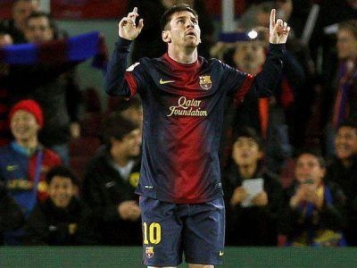 Messi abri� la cuenta para un Barcelona que sue�a con seguir en la Champions