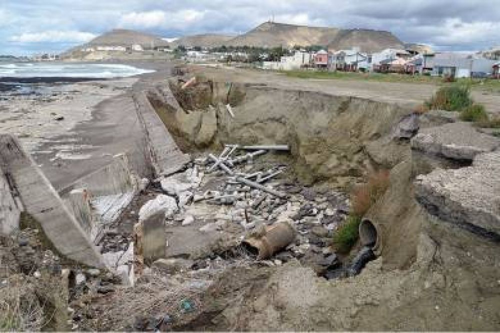 La marejada tambi�n preocupa a vecinos de zona norte