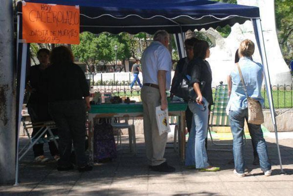 La carpa por la inseguridad se queda hasta el pr�ximo lunes