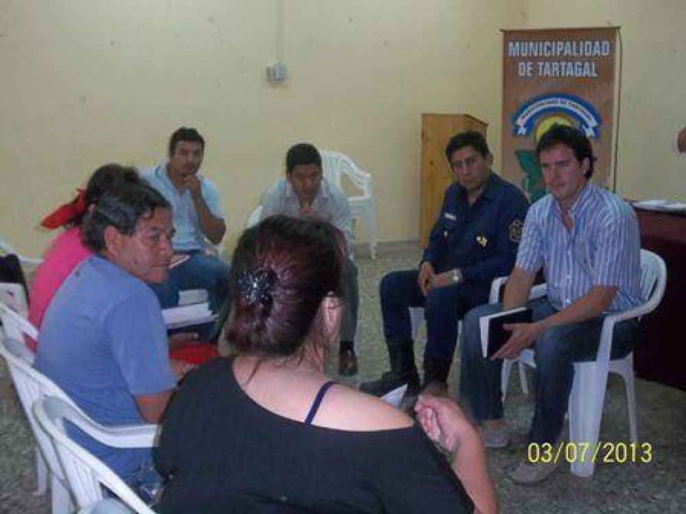 La Agencia Antidrogas trabajar� junto a los Consejos Barriales de Seguridad en Tartagal