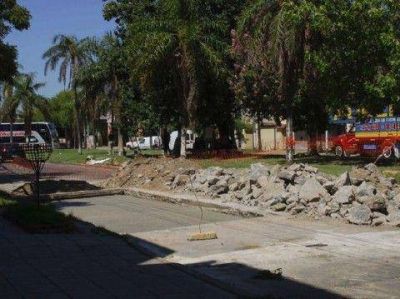 M�s calles de Lan�s est�n siendo reparadas