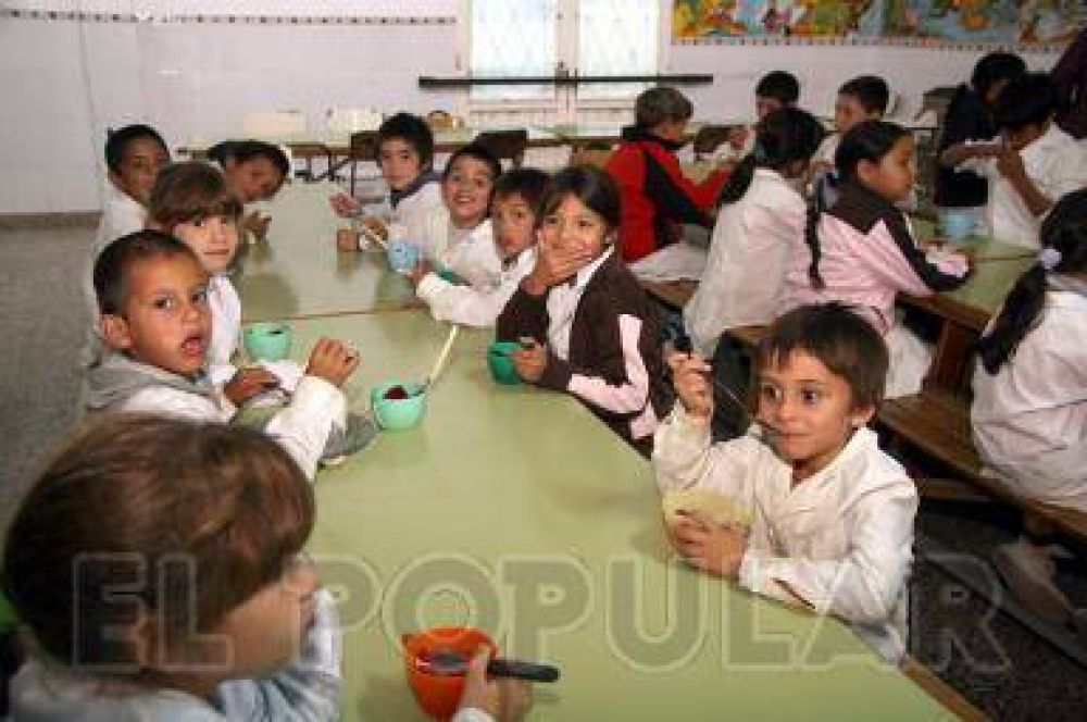 Comedores: ya no hay postre ni yogures por falta de presupuesto