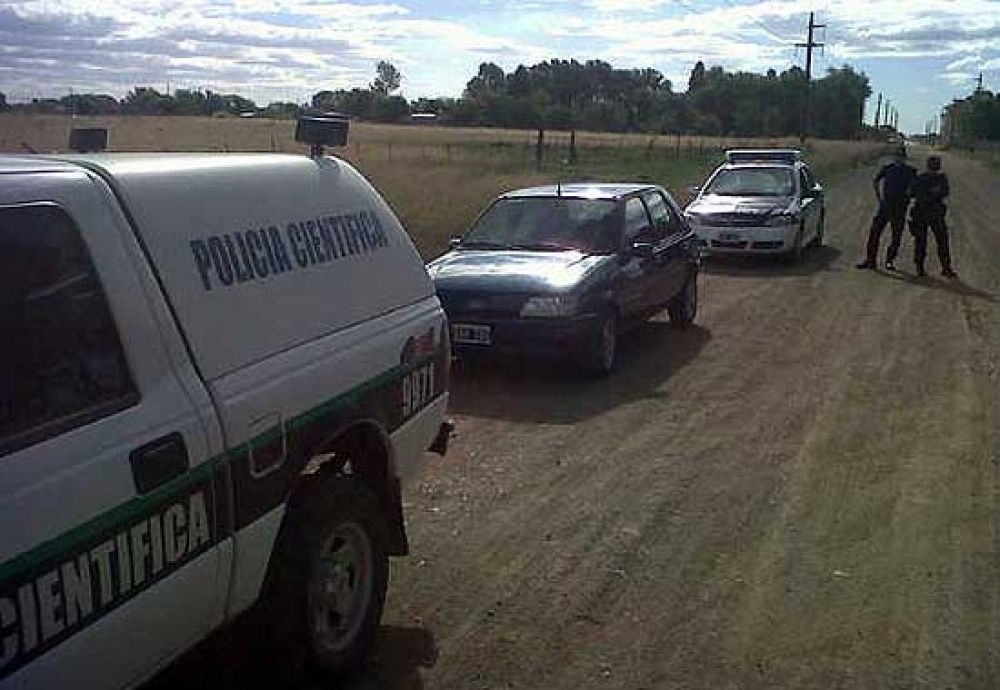 Encontraron abandonado el autom�vil robado a una familia