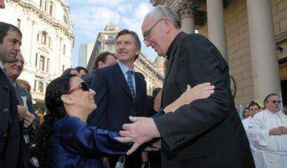 Michetti emocionada por Bergoglio