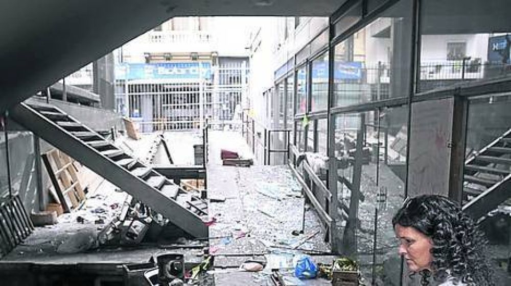 Vidrios rotos y obras da�adas