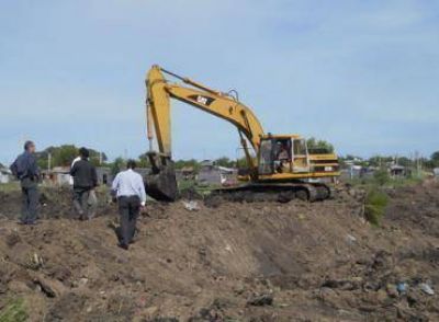 Schepens recorri� las obras de la Cuenca del Fapu