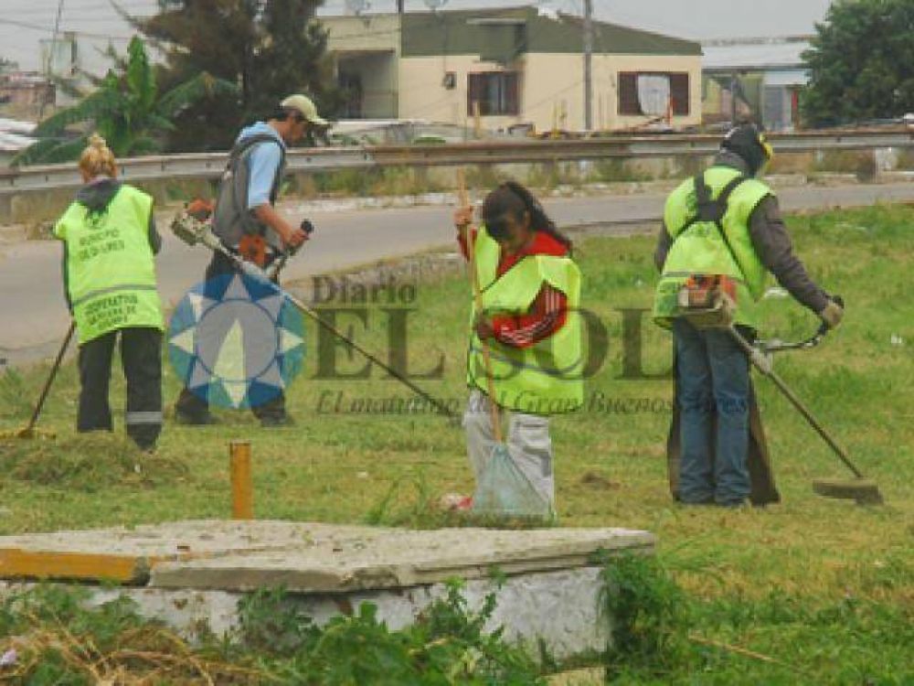 Limpieza en el Acceso Sudeste