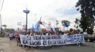 Masiva Marcha del Frente Gremial pas� por la ciudad