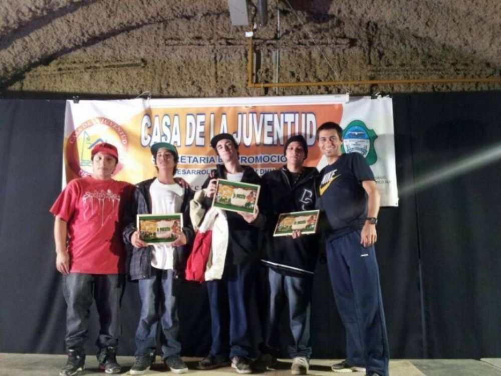 El encuentro de raperos fue un �xito