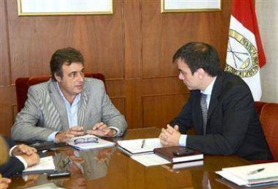 Castellano se reuni� con Ministro de Justicia y Derechos Humanos