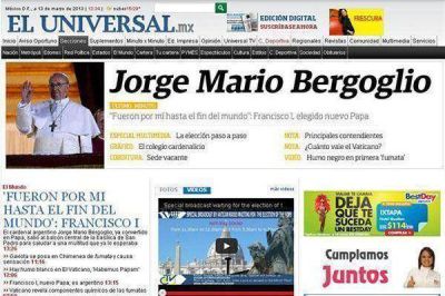 C�mo reflejan los medios del mundo la elecci�n de Bergoglio como Papa