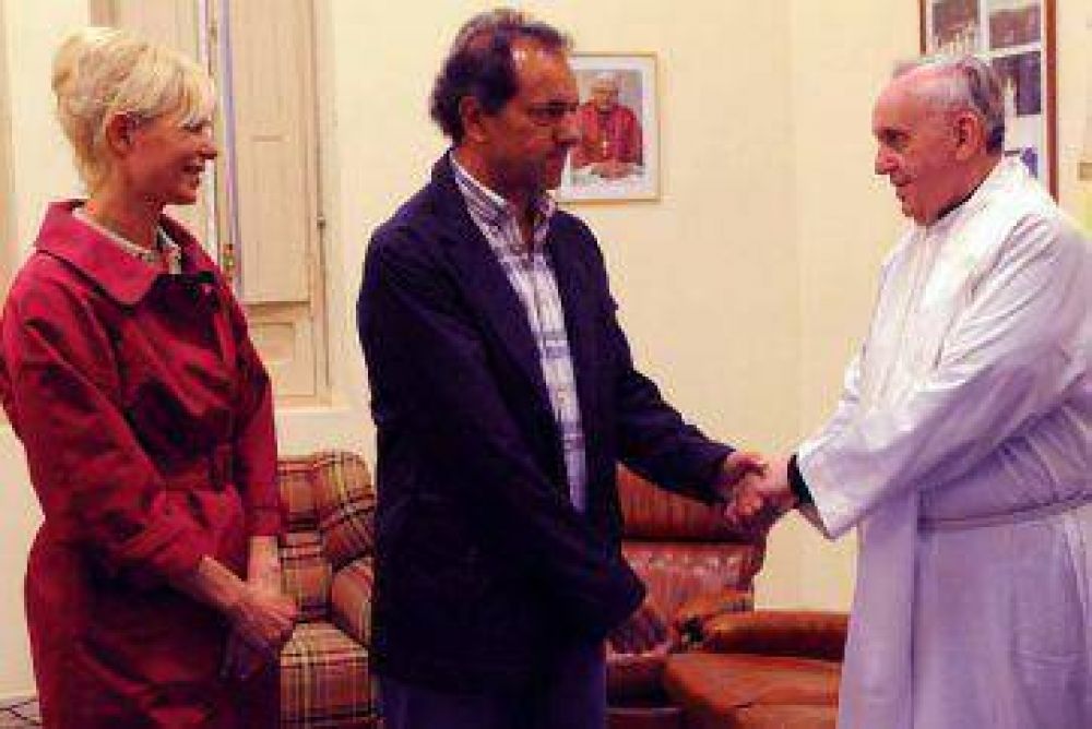 Moltoni: "Scioli es muy amigo de Bergoglio"