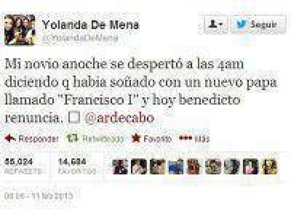 La increible historia del joven que predijo el nombre del Papa