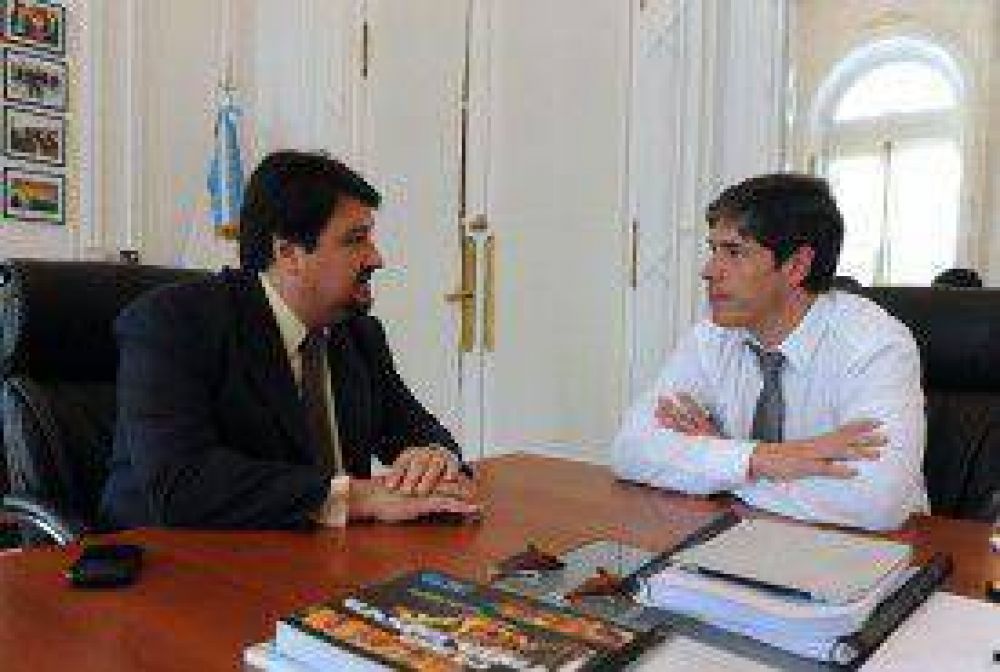 Abal Medina se reuni� con el gobernador de Misiones