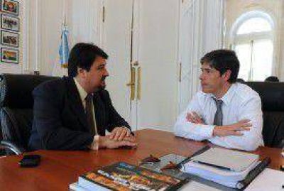 Abal Medina se reuni� con el gobernador de Misiones