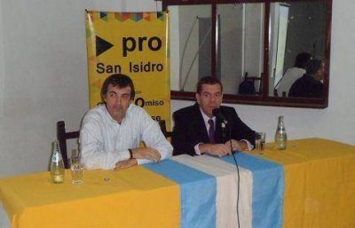Montenegro y Bullrrich expusieron en San Isidro y elogiaron a Posse
