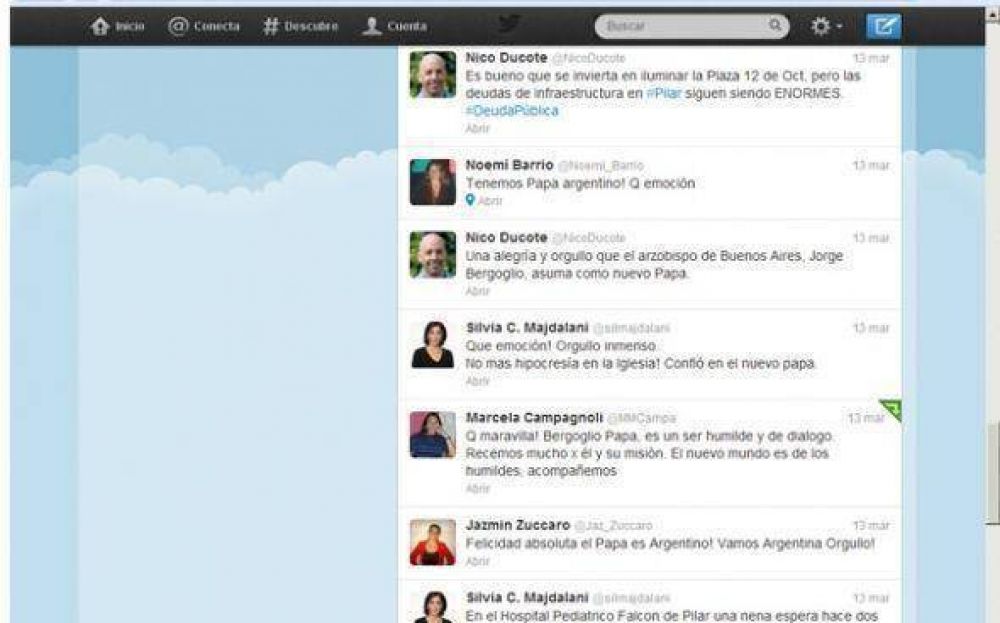 Twitter: �C�mo lo usan los pol�ticos y dirigentes pilarenses?