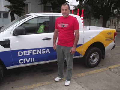 Reuni�n de Defensa Civil con instituciones locales