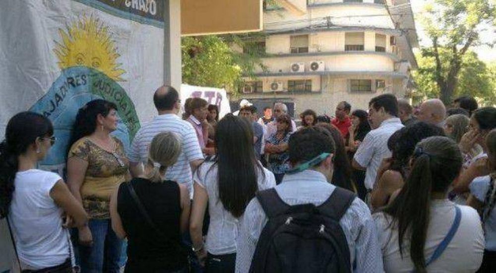 Con un alto acatamiento, la Uni�n Judicial concluye el paro