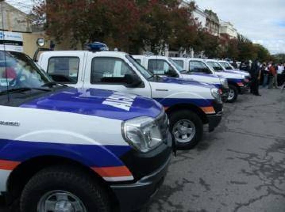 Nueve camionetas se suman a la flota de Patrulla Rural