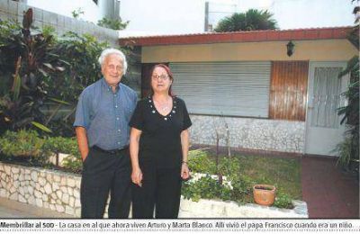 En Flores, felices por su vecino ilustre