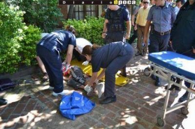 �Motochorro� herido y preso tras robar y chocar a inocentes