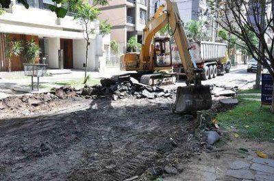 Lomas: contin�an arreglando las calles en todo el Distrito