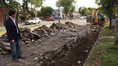 Construyen nuevo desag�e pluvial para mejorar escurrimiento de las aguas 