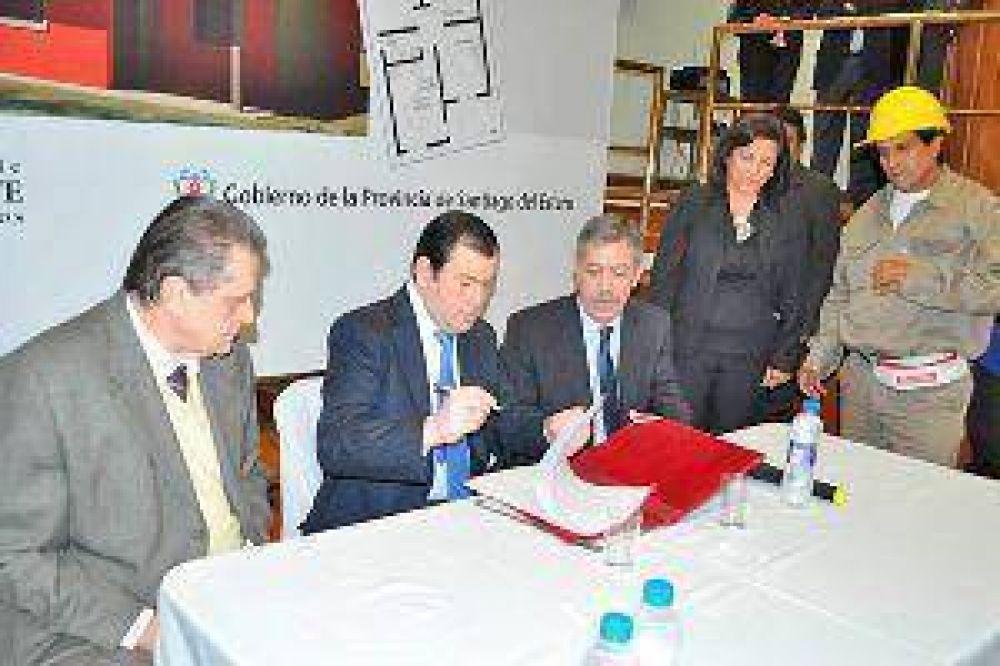 El gobernador Zamora firm� convenios con cooperativas