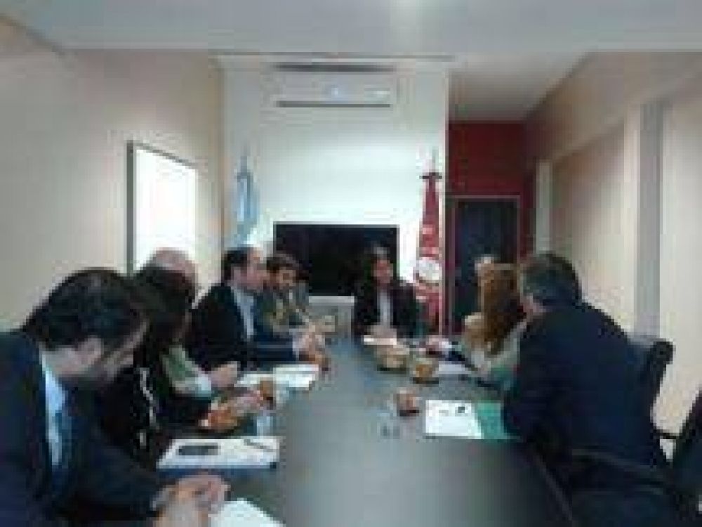 Funcionarios provinciales recibieron a representantes del Banco Mundial