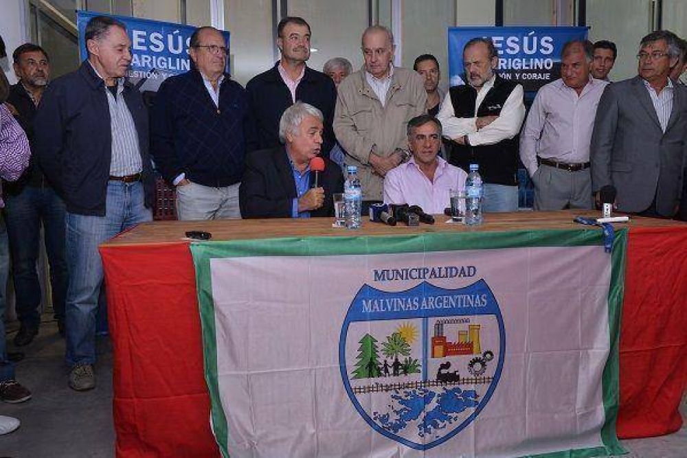 Cariglino recibi� a De la Sota