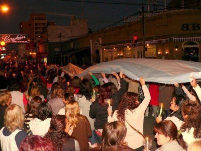 EL FRENTE GREMIAL VOLVI� A MARCHAR POR LAS CALLES DE LA CIUDAD