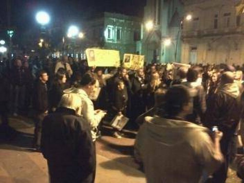 Pac�fica marcha en el centro de Jun�n al pedido de seguridad
