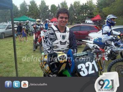 Mat�as Distel competir� en el Pampeano de Motocross	