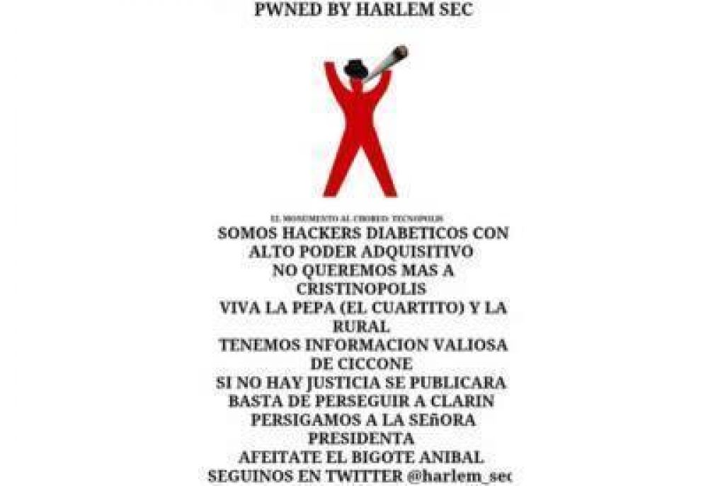 Hackers "diab�ticos" atacaron al sitio de Tecn�polis