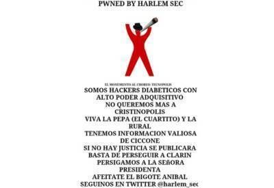 Hackers "diab�ticos" atacaron al sitio de Tecn�polis