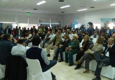 Homenaje a N�stor kirchner