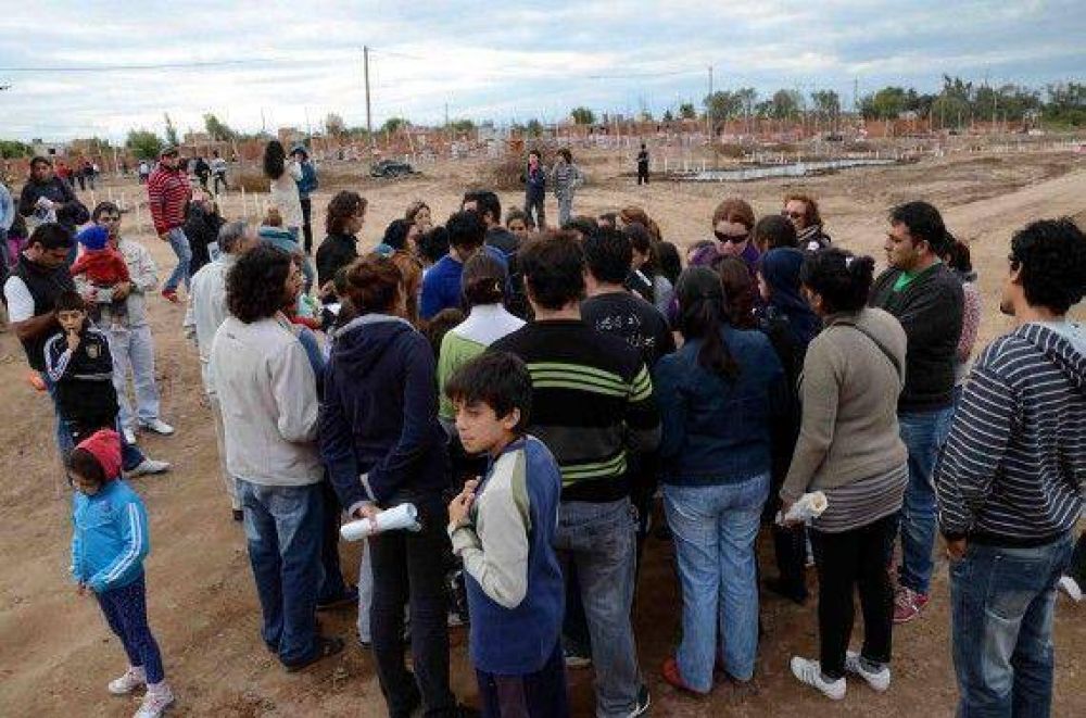 Villa Mercedes: Las 500 nuevas familias ya conocen d�nde se construyen sus casas