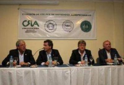 Mesa de Enlace: No vender�an soja	