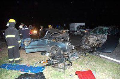Grave accidente en la Ruta N� 8: un muerto