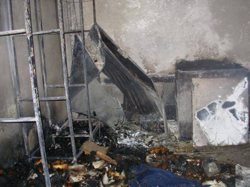 Reparan en Chos Malal escuela incendiada