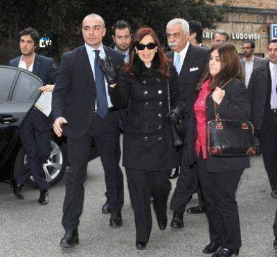 Cristina se re�ne hoy con el pont�fice